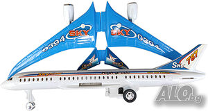 Самолет, механичен, сглобяем макет Боинг 787