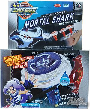 Бей Блейд Bey Blade Mortal Shark - метален 290678
