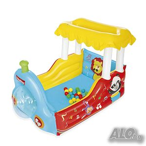 Надуваем влак с топки за игра Bestway Бестуей 52121