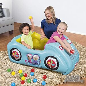Надуваема кола с 25 топки Бестуей BESTWAY FISHER PRICE 93535