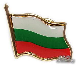 Значка български флаг