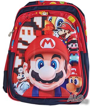 3D Ученическа раница Супер Марио Mario 173140м
