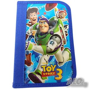 Ученически Несесер твърд, с един цип и с картинка на Играта на играчките Toy Story 173281TS