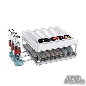 Автоматичен инкубатор за 130 яйца (DC12V / AC220V)