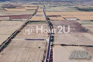 ПРОМИШЛЕН ПАРЦЕЛ 13 335 КВ. М. С 84 М ЛИЦЕ НА ГЛАВЕН ПЪТ ТРУД - ГРАФ ИГНАТИЕВО