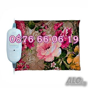 Българска Електрическа възглавница размер 44 х 50 см, 20/40W, 2 год. гаранция