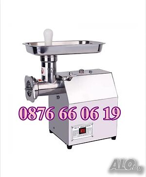 Професионална месомелачка ТК22, 2200W, 220 кг/ч с 3 решетки и 2 ножа