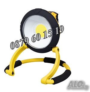 Сгъваем LED акумулаторен прожектор с батерия 21V, аварийна работна лампа
