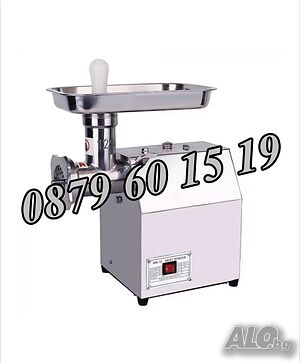 Професионална месомелачка ТК12 1200W, 150 кг/ч, 3 решетки, 2 ножа