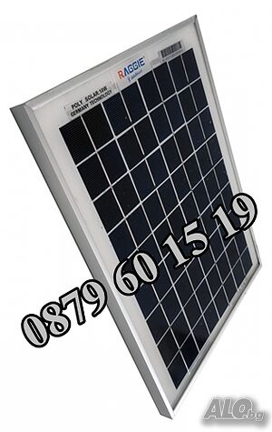 Соларен панел 10W 350/260 мм, слънчев панел 10W, контролери