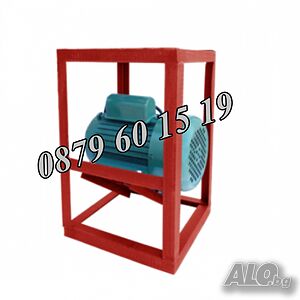 Мотор със стойка за месомелачка № 32, 1,5 kW 1400 об., с ремък и шайба