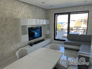 Просторен пентхаус 150,03 кв.м с гледка море в луксозния ”OASIS RESORT LOZENETS”, Лозенец