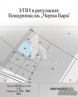 Продажба 533 кв.м В регулация (УПИ)