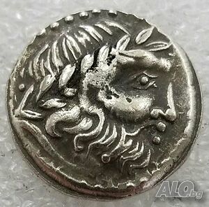 Тетрадрахма Дунавски Келти, 300 - 200 г. пр. Хр. - РЕПЛИКА