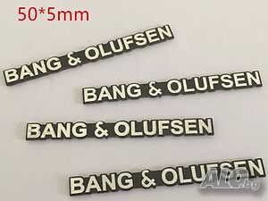 Алуминиеви емблеми за тонколони ’’Bang& Olufsen’’ - 50 мм./ 5 мм.