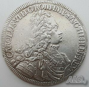 Монета 1 Талер 1719 г Карл VI Хабсбург