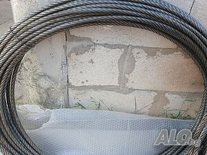 Вълцовано Въже Гризли ф12мм 60м / Стандартно въже ф12мм ф13мм