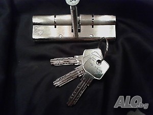 Патрон Cisa Astral S 45/50 мм, 3 ключа, ямков, усилен