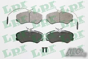 Накладки предни спирачни ALFA ROMEO AR 6; CITROEN C25; FIAT DUCATO; PEUGEOT J5 1.8-2.5D 095SP011