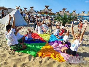 Външни детски партита с аниматори
