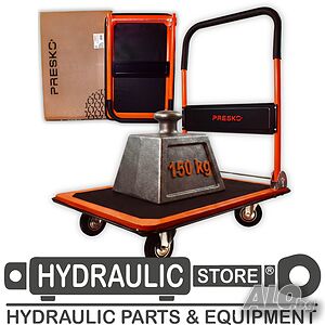Сгъваема платформена количка PRESKO 150kg