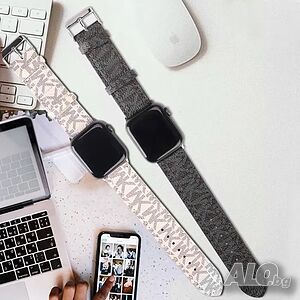 Кожени каишки Michael Kors за Apple Watch Ultra/SE/9/8/7/6/5/4/3/2/1