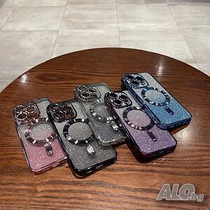 Силиконов калъф с Magsafe за iPhone 13/14/15 PLUS, PRO и PRO MAX
