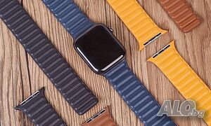 Кожена каишка с магнит за Apple Watch ULTRA/SE2/SE/9/8/7/6/5/4/3