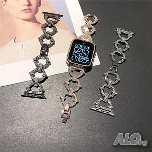 Каишка “Crystal Ring Loop” за Apple Watch ULTRA/SE/SE2/10/9/8/7/6/5/4