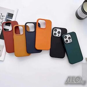 Кожен калъф Apple за iPhone 11 | 12 | 13 | 14 | 15 PRO, PRO MAX, PLUS