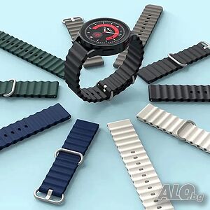Силиконови каишки Ocean Band за Samsung/Huawei/Xiaomi/Amazfit/Garmin