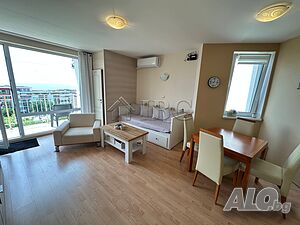 Двустаен апартамент с морска гледка в Crown Fort Club, Fort Noks Grand Resort, Свети Влас