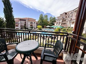 Обзаведен двустаен апартамент с гледка басейн в The Vineyards Resort & SPA, Ахелой