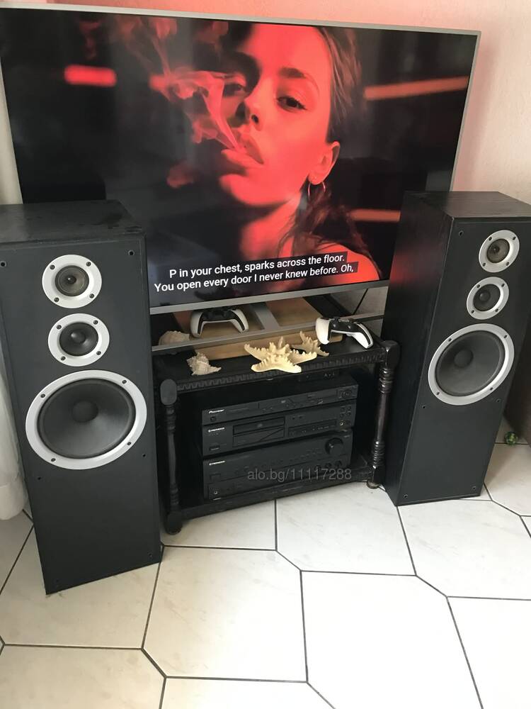 PIONEER/Stereo Receiver RDS+Compact Disk Player+DVD+Тонколони Jamo ...