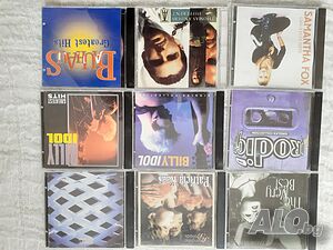Колекция CD дискове / компактдискове с музика - 100 бр.