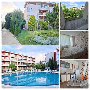 Несебр Форт Клуб! Top location! Двустаен апартамент 62 кв.м Тухла 2009 г. 2 етаж Непоследен | Апартаменти | Слънчев бряг