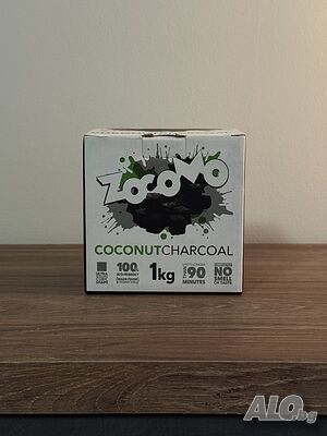 Zocomo Coconut Charcoal 1 kg 26 mm - кокосови въглени за наргиле / shisha / hookah