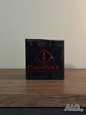 CocoSoul Coconut Charcoal 1 kg 26 mm - кокосови въглени за наргиле / shisha / hookah