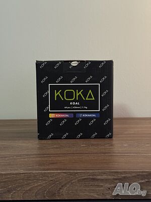 Koka Koal 1 kg 26 mm - кокосови въглени за наргиле / shisha / hookah