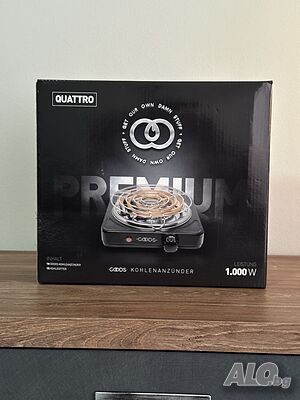 Goods Quattro Kohlenanzünder - нов електрически нагревател за въглени / shisha / hookah