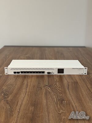 MikroTik CCR1009-7G-1C-1S+ - Професионален 9-ядрен рутер с двойно захранване