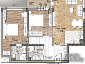 3-стаен, София, Овча купел, 103 кв.м., 207854 €