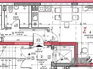 2-стаен, София, Банишора, 94.54 кв.м., 204300 €