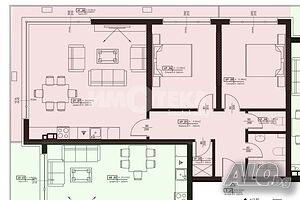 3-стаен, Пловдив, Кършияка, 118.27 кв.м., 148000 €