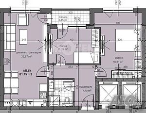 3-стаен, Пловдив, Тракия, 94 кв.м., 150000 €
