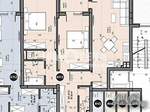 3-стаен, София, Люлин 5, 102 кв.м., 152205 €
