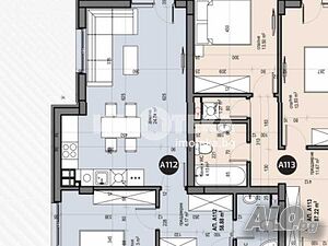 2-стаен, София, Люлин 5, 69 кв.м., 113009 €