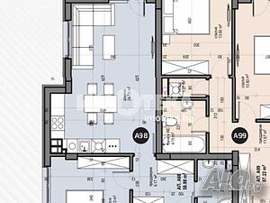 2-стаен, София, Люлин 5, 69 кв.м., 109584 €