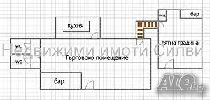 Отдава се под наем търговски обект със статут на заведение.