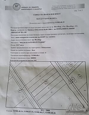 Земеделска земя гр. Несебър, 3217кв.м., 50000Е.